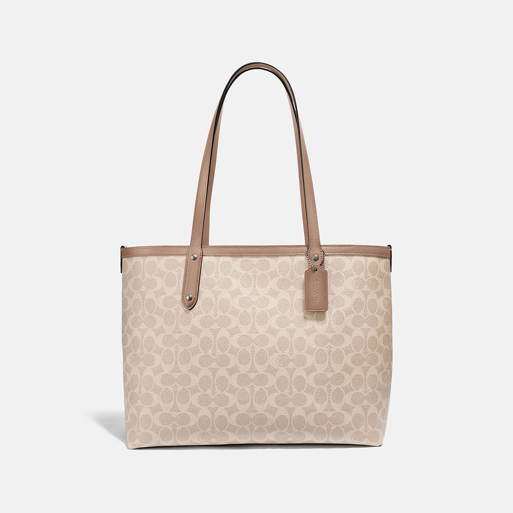 Bolsa Central Zip Tote Signature Coach - coach