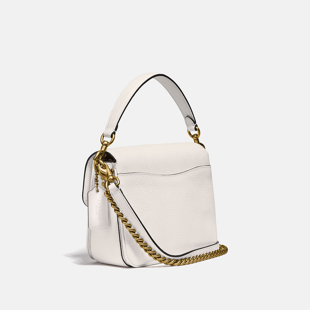 Bolsa Cassie Crossbody 19 Coach Branco coach
