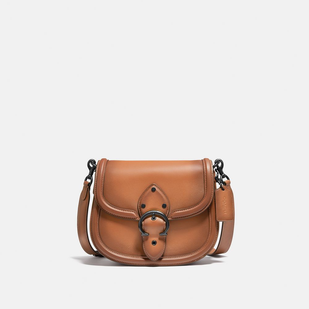tan saddle bolsas