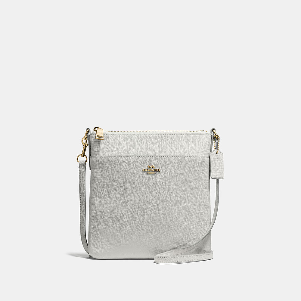 small white coach bolsa