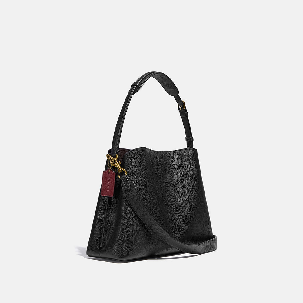 Bolsa Willow Shoulder Coach Preto - coach