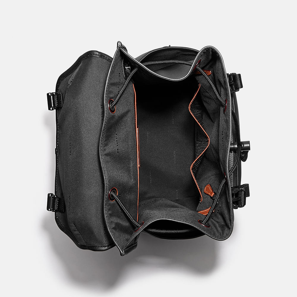 Mochila League Flap Coach Preto - coach