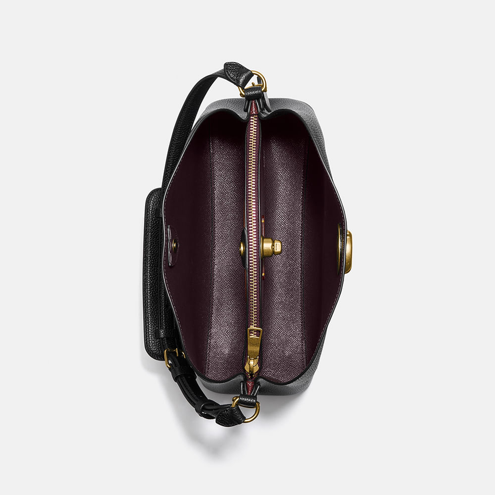 Bolsa Willow Shoulder Coach Preto - coach