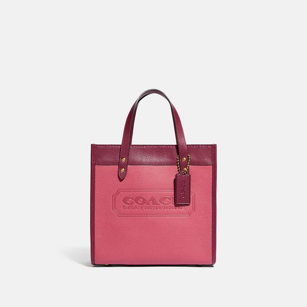 Bolsa Field Tote 22 Coach - Rosa