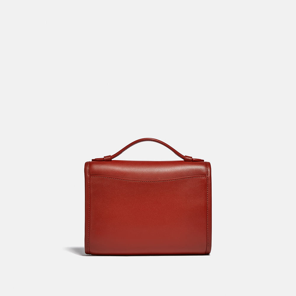 Bolsa Kip Turnlock Crossbody Coach Vermelho - coach