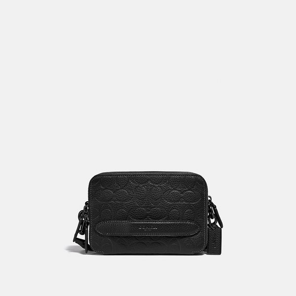 Bolsa Charter Crossbody Coach - Preto