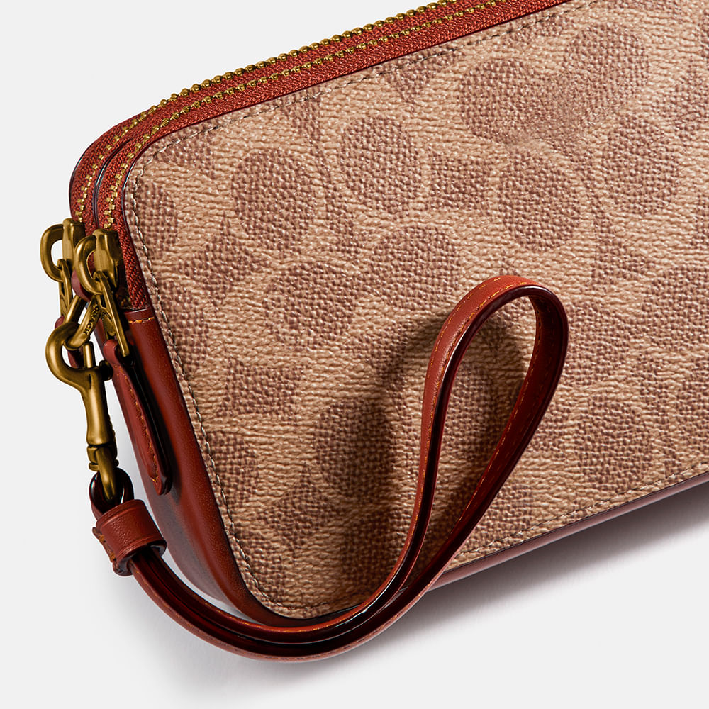 Bolsa Kira Crossbody Coach Caramelo - coach