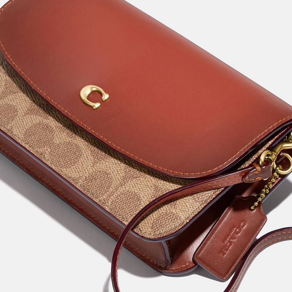 Bolsa Hayden Signature Coach Marrom - coach