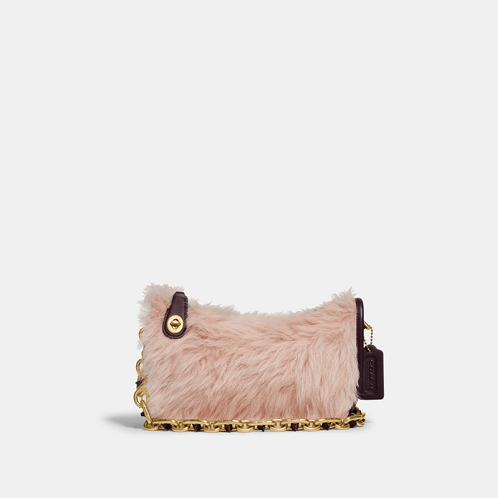 coach leather swinger shoulder bolsa