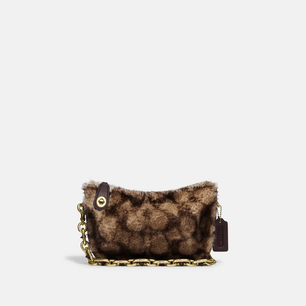 coach animal print bolsa