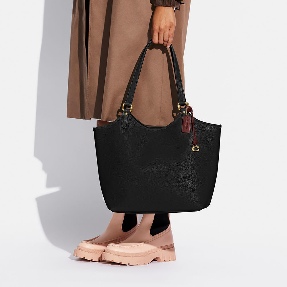 Bolsa Day Tote Coach Preto - coach