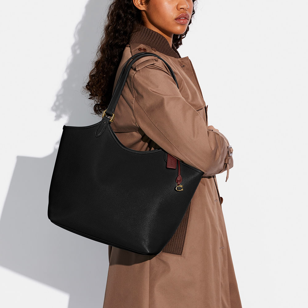 Bolsa Day Tote Coach Preto - coach