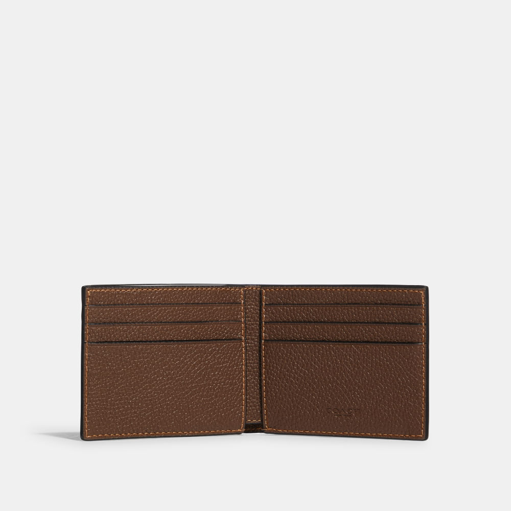 Carteira Slim Coach Marrom - coach