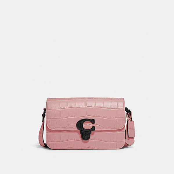 Bolsa Studio Shoulder Bag Coach - Rosa