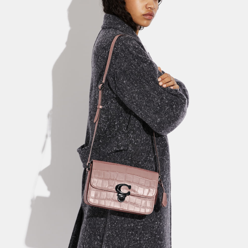 Bolsa Studio Shoulder Bag Coach Rosa - coach