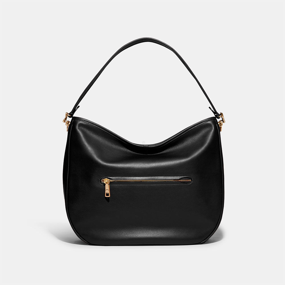 Bolsa Soft Tabby Hobo Coach Preto - coach