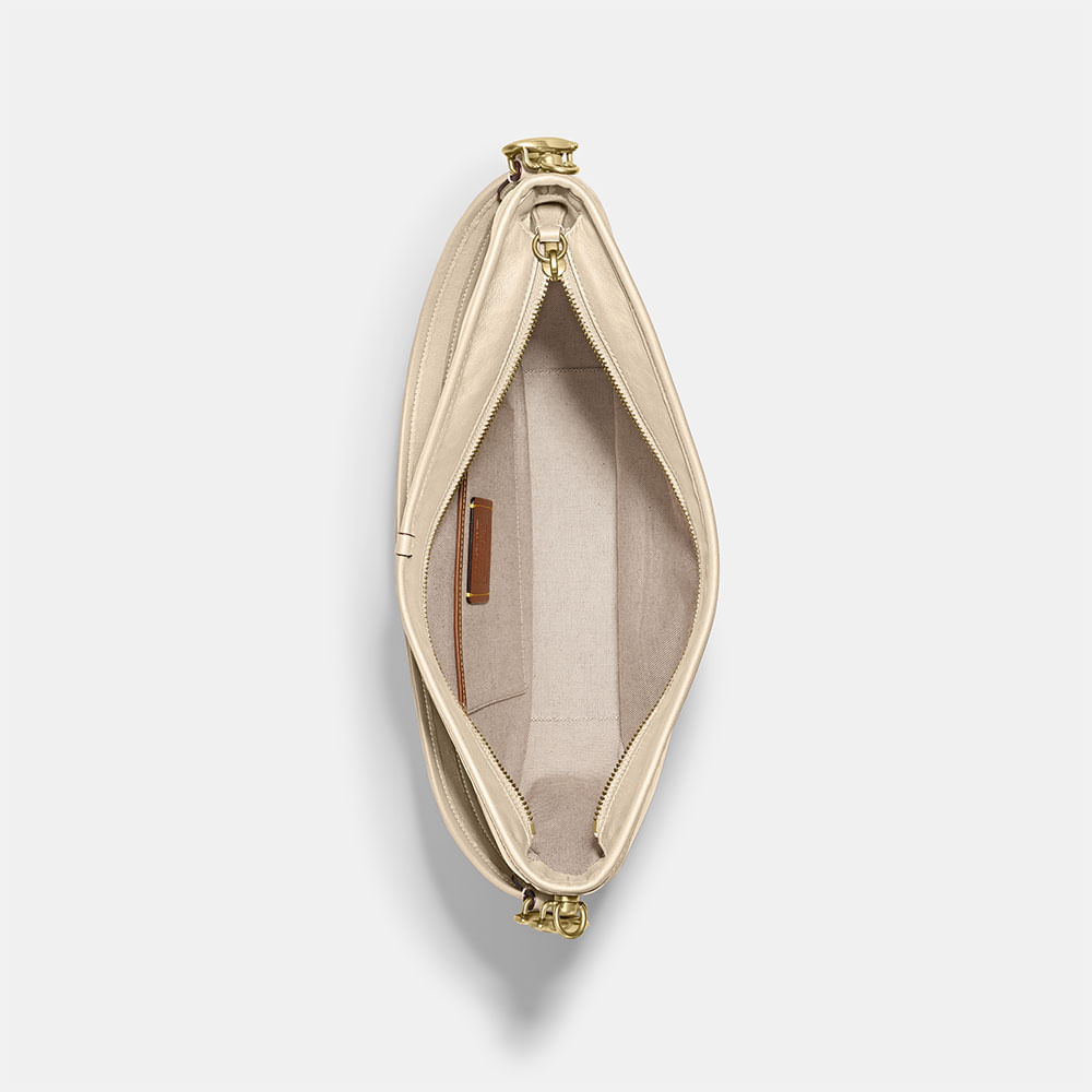 Bolsa Soft Tabby Hobo Coach Bege - coach