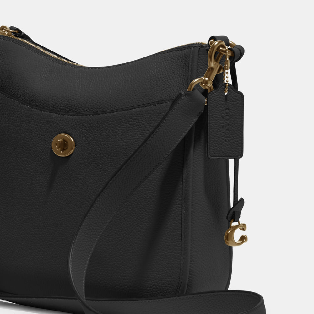 Bolsa Chaise Crossbody Coach Preto coach