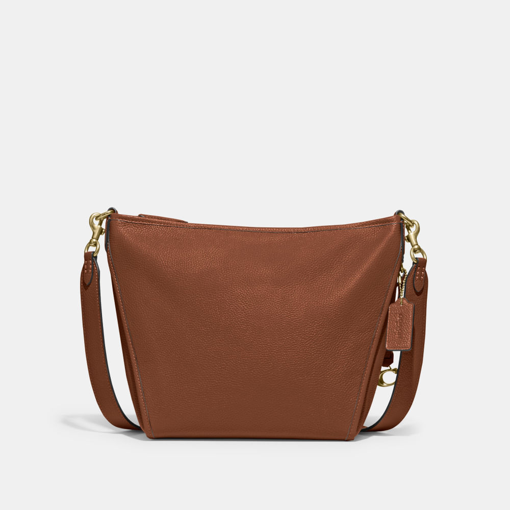 Coach small dufflette in natural leather Clearance