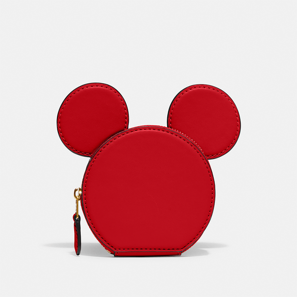 Porta-Moedas Disney X Coach Mickey Mouse - Vermelho