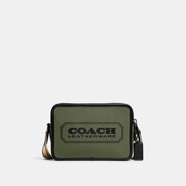 Bolsa Charter Crossbody 24 Coach - Verde