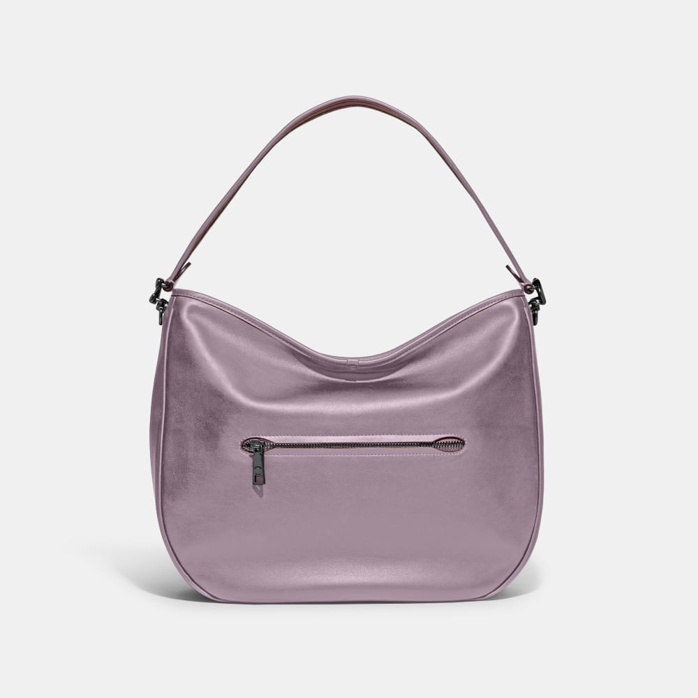 「nancy」la basic IVY Bolsa Soft Tabby Hobo Coach Lilás - coach