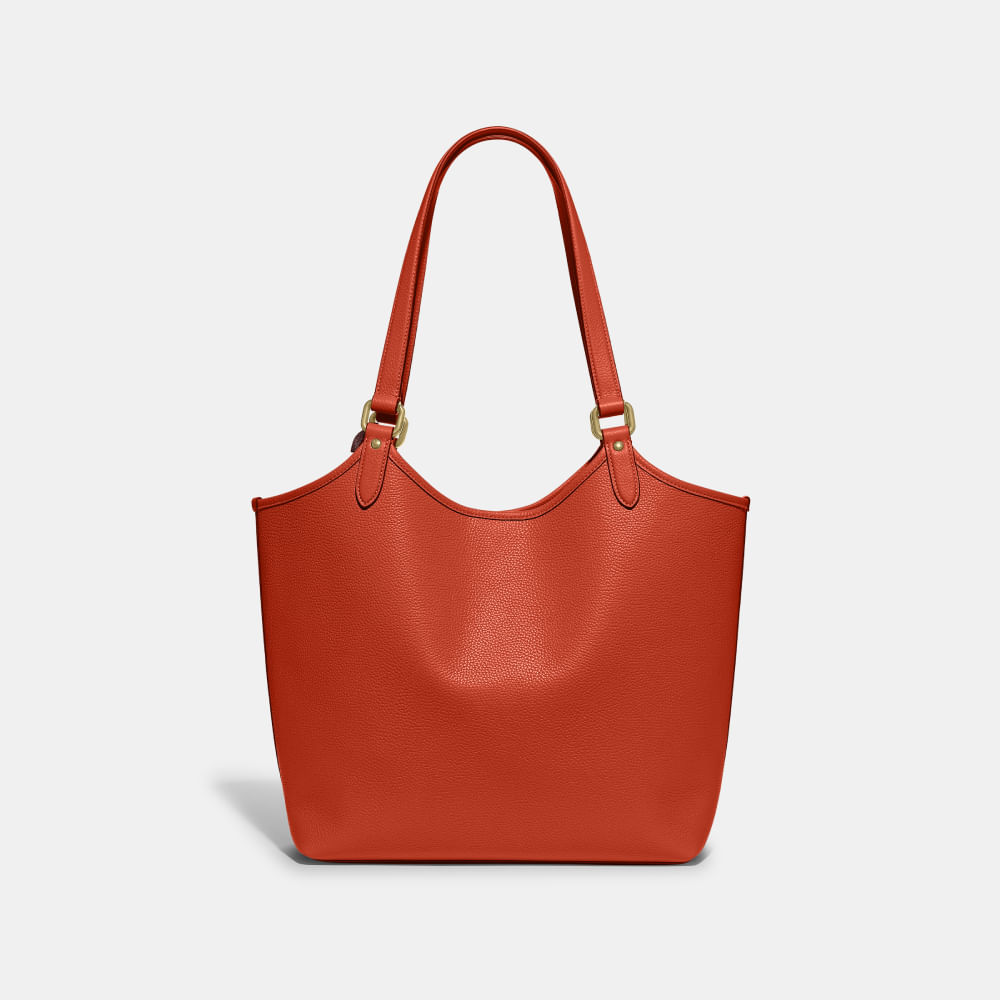 Bolsa Day Tote Coach Laranja - coach