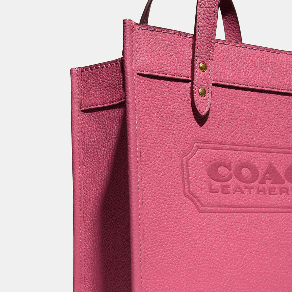 Bolsa Field Tote 22 Coach Rosa - coach