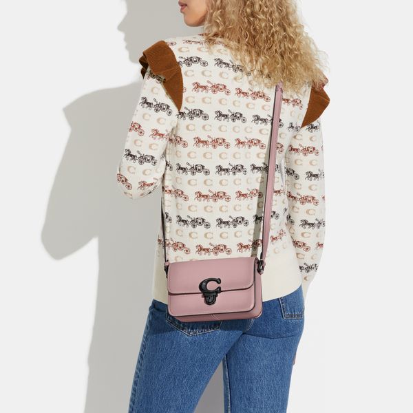 Bolsa Studio Shoulder Bag 19 Coach Cinza - coach