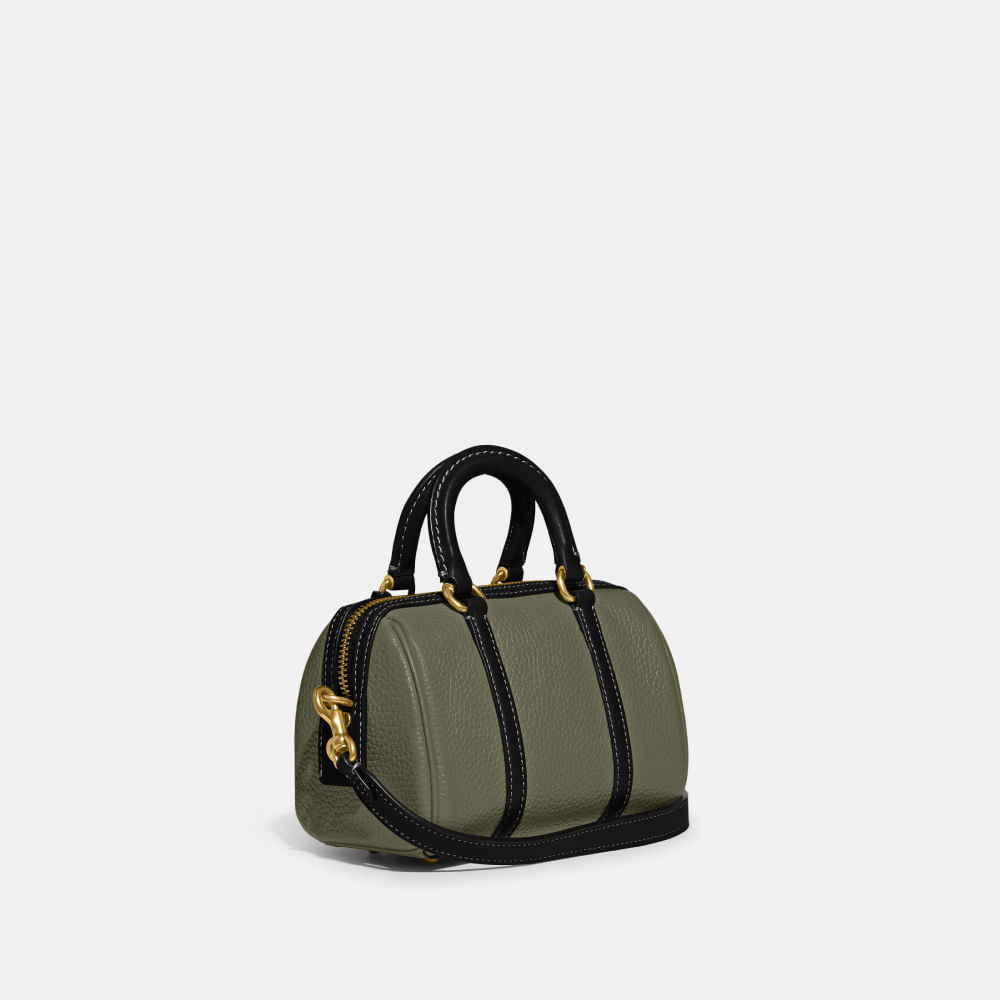 Bolsa Ruby Satchel 18 Colorblock Coach - coach