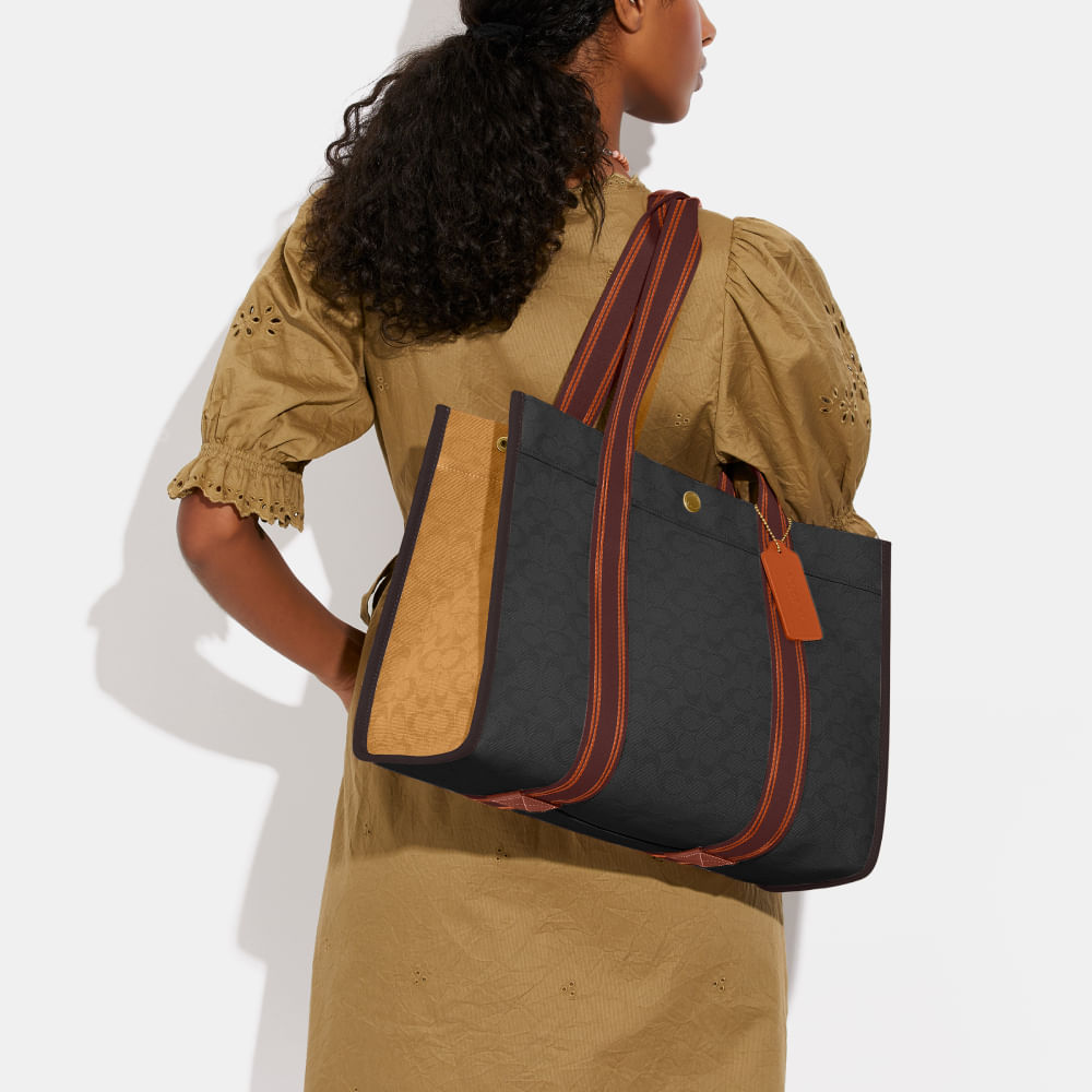 COACH　バッグ Bolsa Brooklyn Shoulder 23 Coach Preto - coach