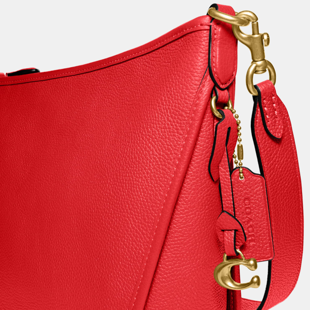 Bolsa Dufflette Small Crossbody Coach Vermelho - coach