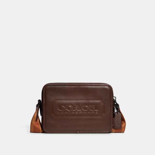 Bolsa Charter Crossbody 24 Coach - Marrom