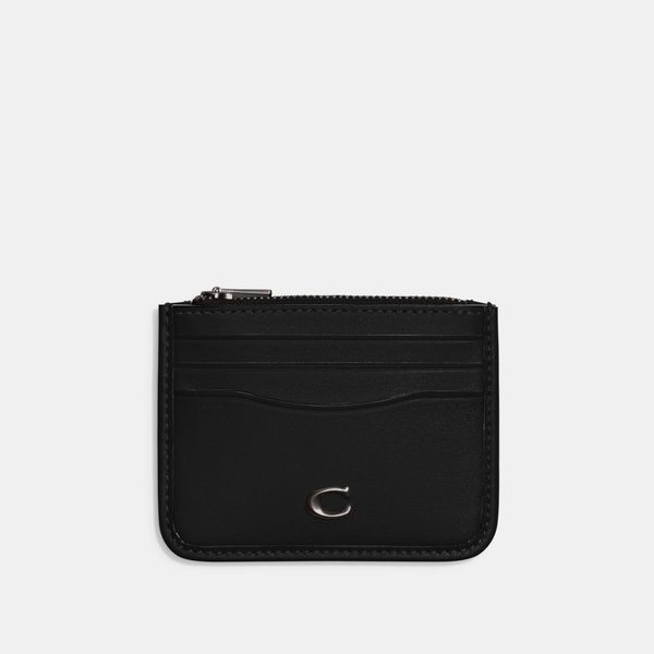 Porta-Cartões Zip Card Case - Preto