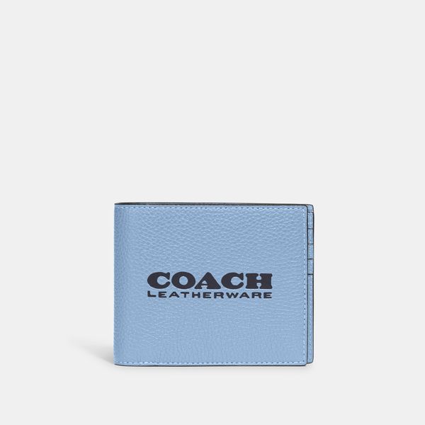 Carteira 3 em 1 Coach - Azul