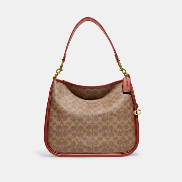 Bolsa Cary Shoulder Signature Coach - Marrom