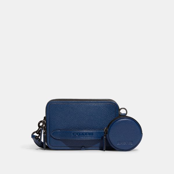 Bolsa Charter Crossbody Hybrid Coach - Azul