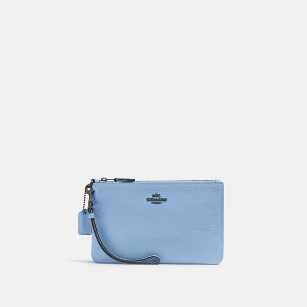 Bolsa de Mão Wristlet Coach - Azul