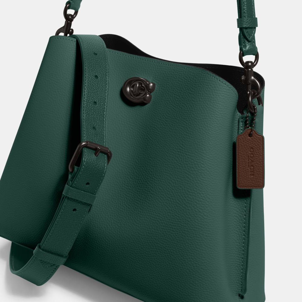 Bolsa Willow Shoulder Bag Coach Verde coach