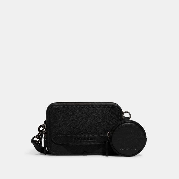 Bolsa Charter Crossbody Hybrid Coach - Preto