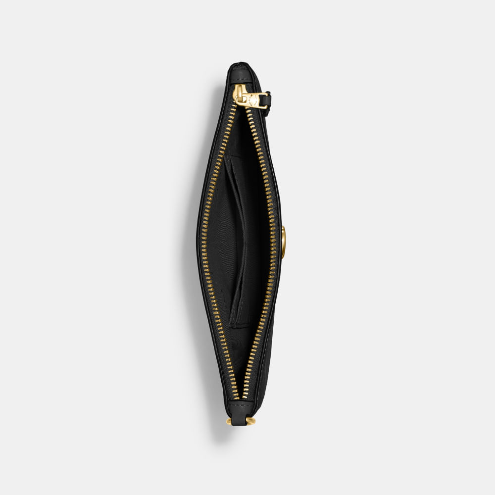 Bolsa de Mão Wristlet Coach Preto - coach