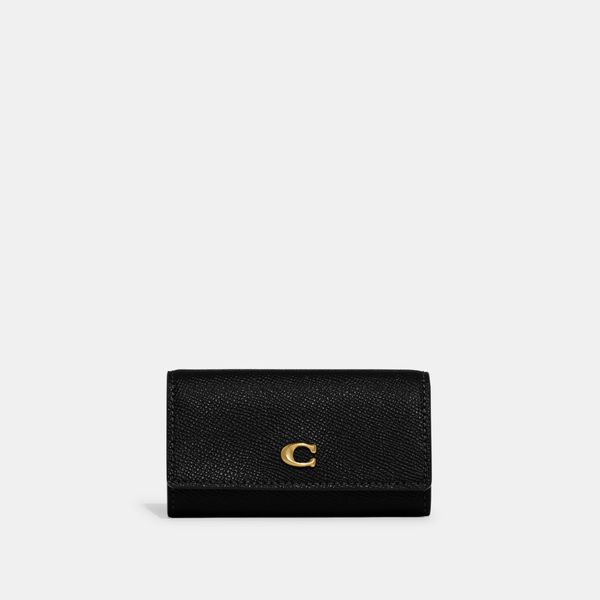 Porta-Chaves Ring 6 Coach - Preto