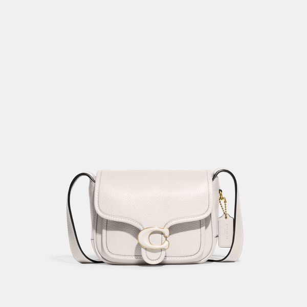 Bolsa Tabby Messenger 19 Coach - Off White