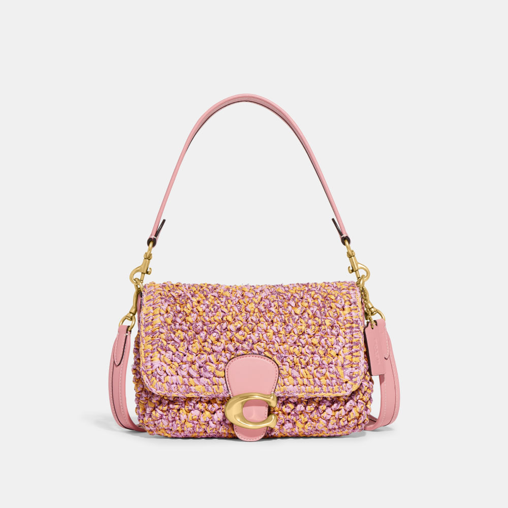 Bolsa coach online rosa