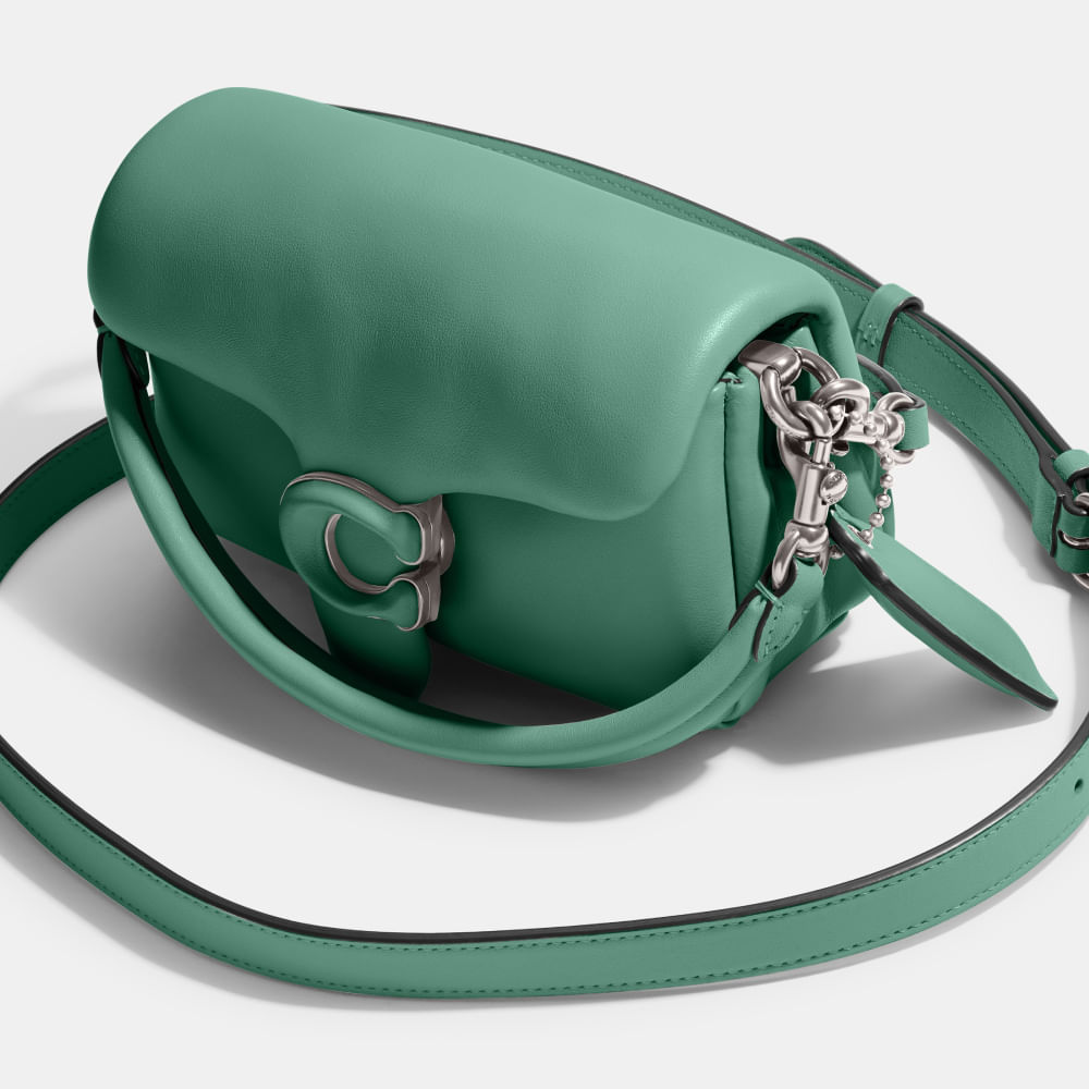 Bolsa Pillow Tabby 18 Coach Verde coach