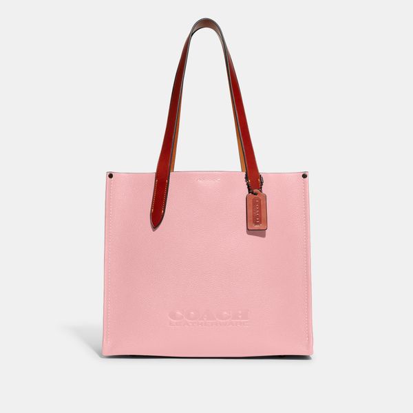 Bolsa Relay Tote 34 Coach - Rosa