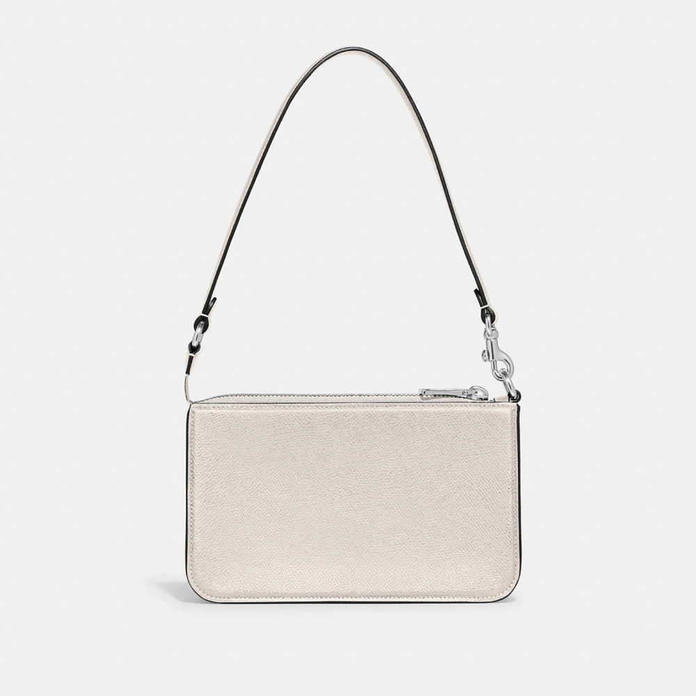 Bolsa Pouch Signature Detail Coach Off White - coach