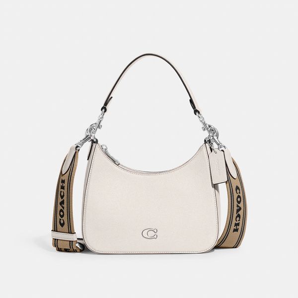 Bolsa Hobo Crossbody Coach - Off White