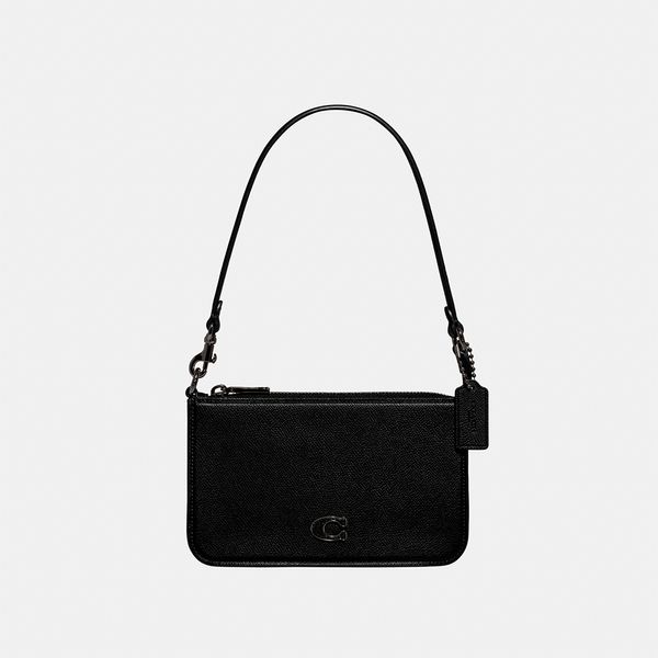 Bolsa Pouch Signature Detail Coach - Preto