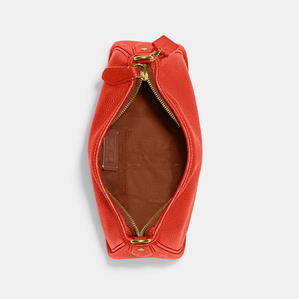 Bolsa Cary Laranja Crossbody: Despojada e Sofisticada - coach